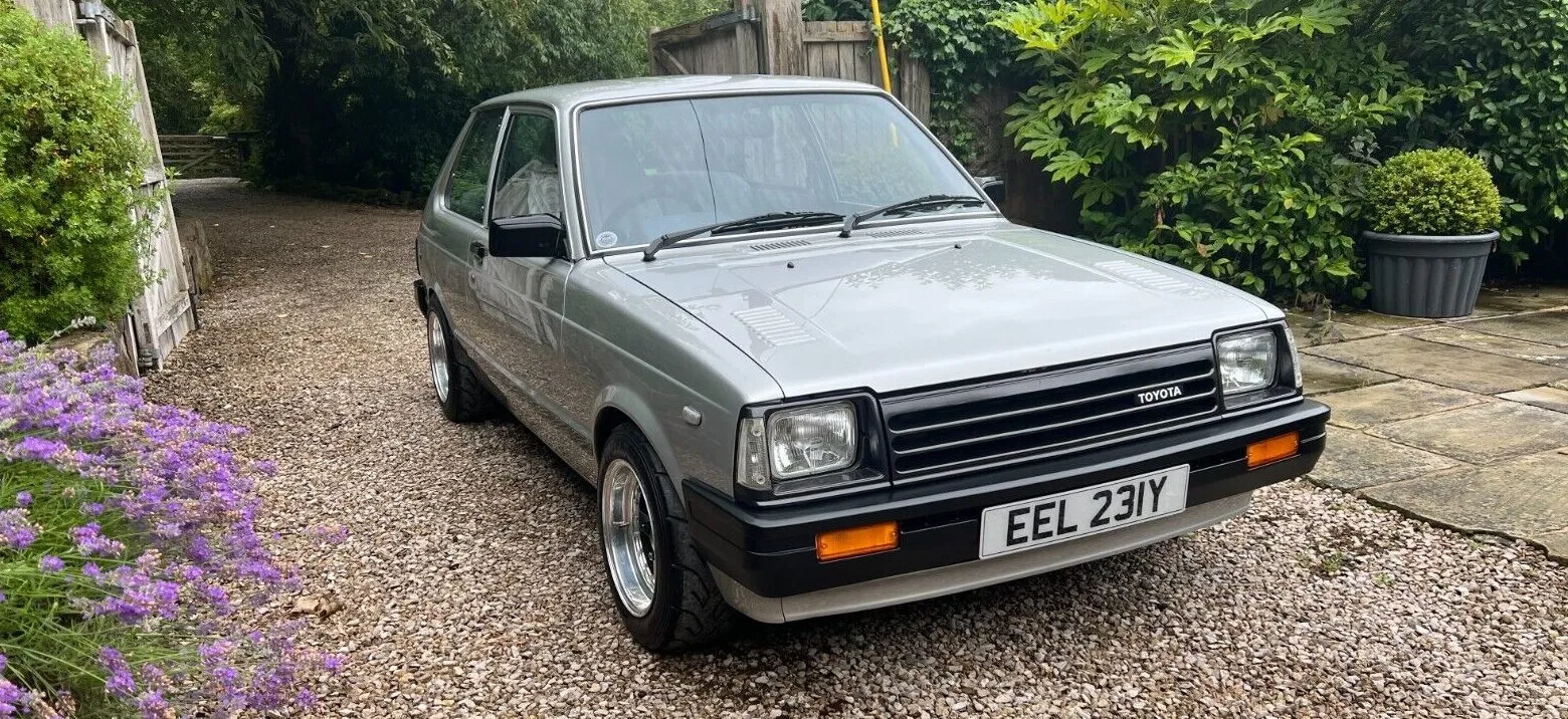 Niestety, do sprzedania jest Toyota Starlet RWD, ładniejsza nawet niż moja