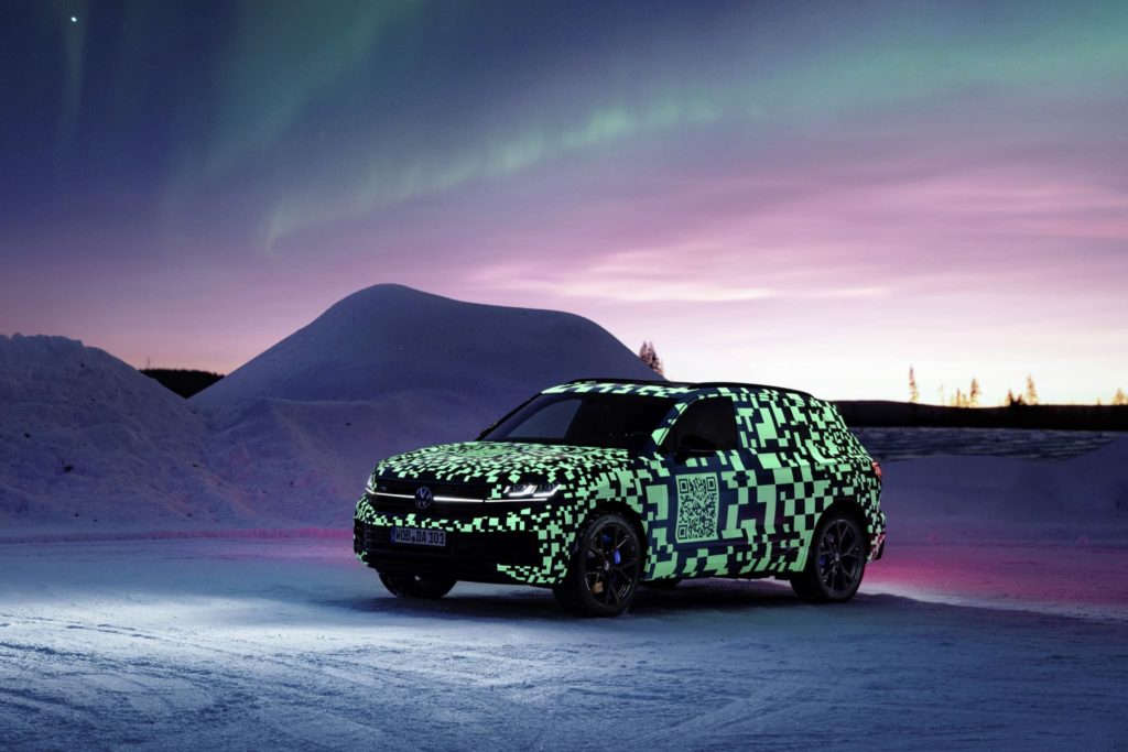 volkswagen touareg lifting podświetlana zdjęcia
