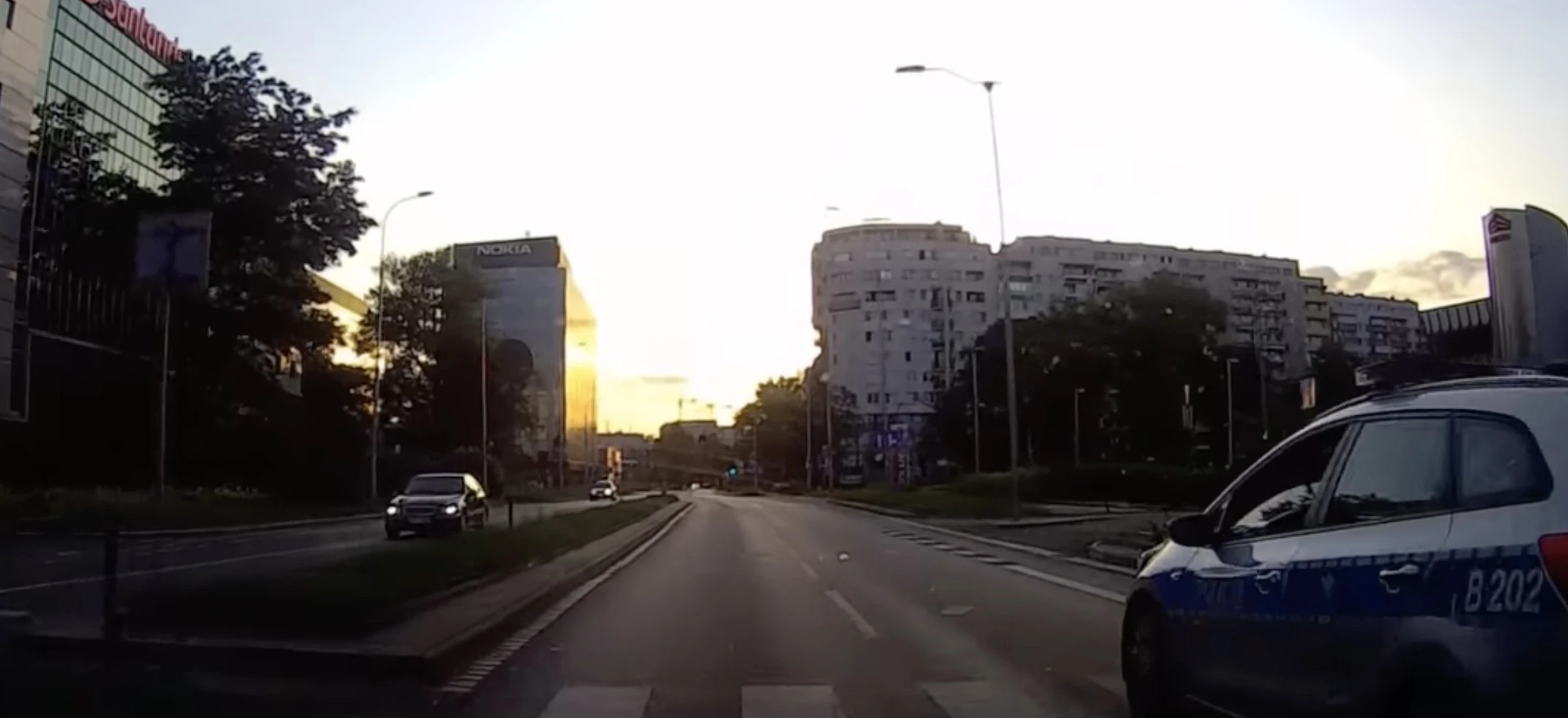 wyprzedzanie na przejściu