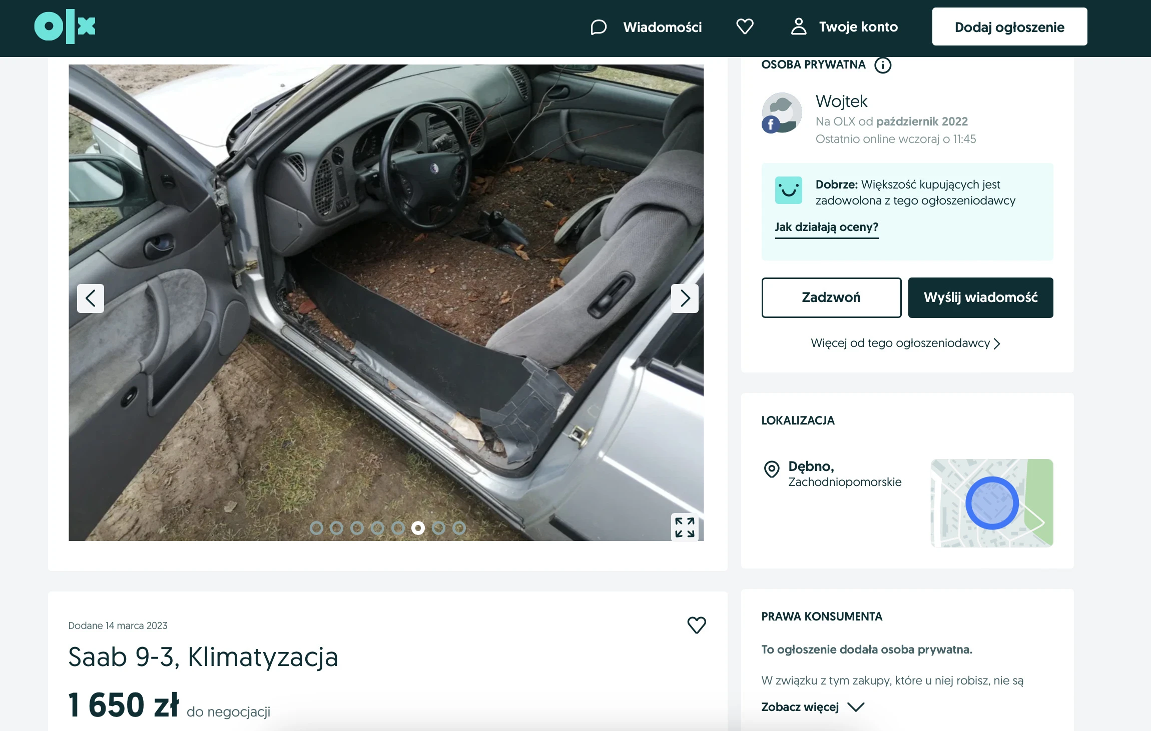 Saab - szklarnia