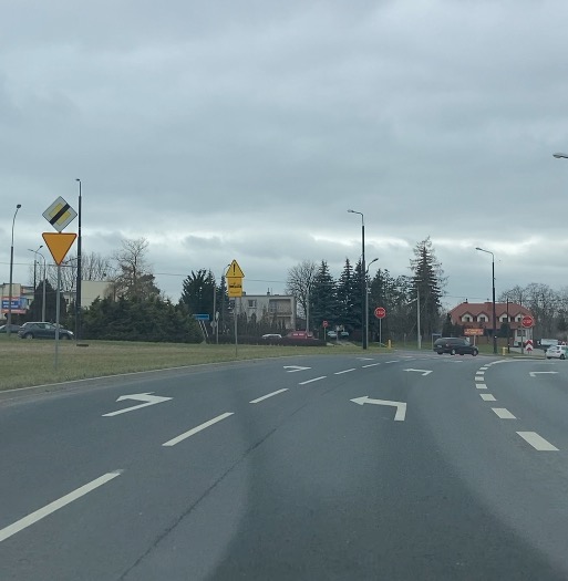 skrzyżowanie Diamentowa Lublin 