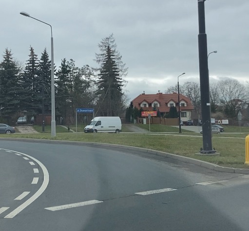 skrzyżowanie Diamentowa Lublin 