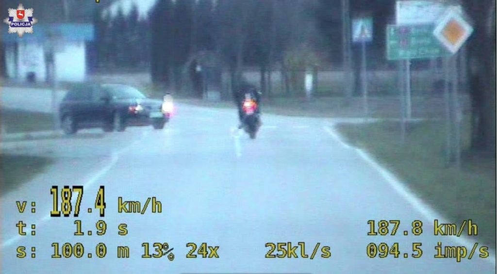 przekroczenie prędkości 
