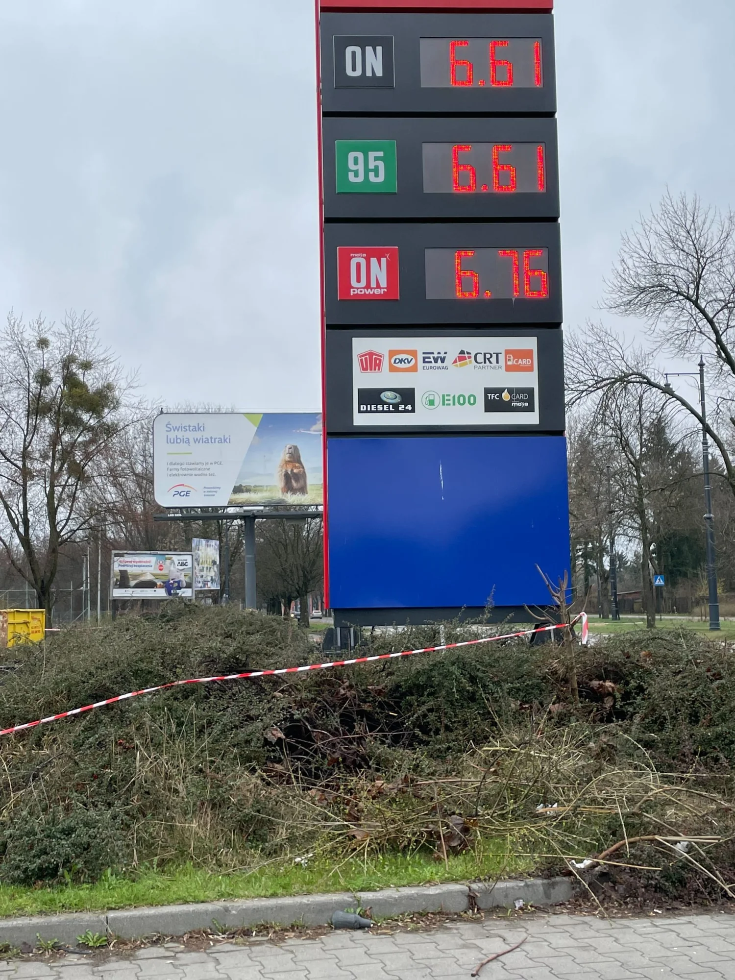 ceny oleju napędowego 