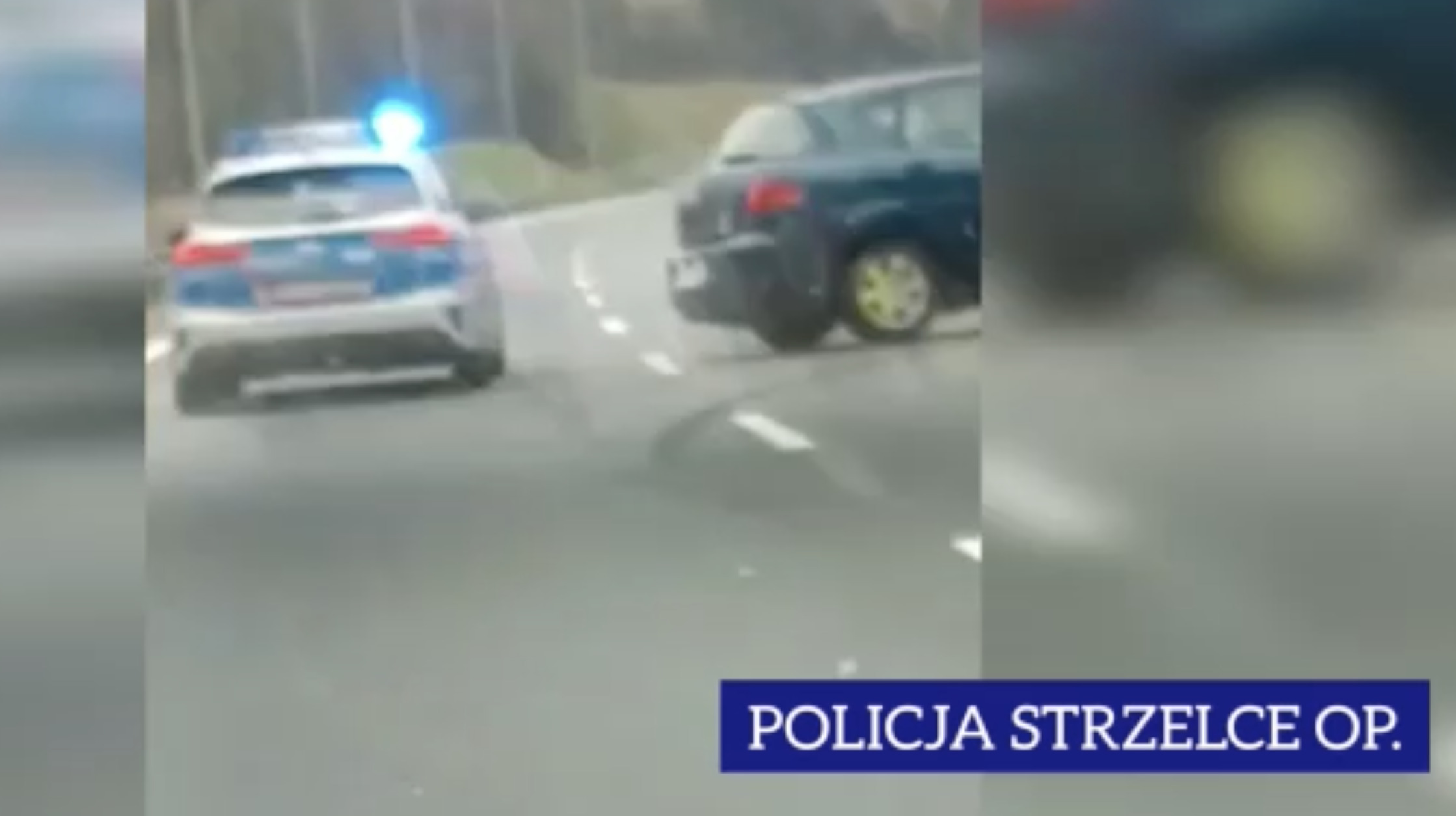 Ten 40-latek dał popis głupoty i odpowiedział na moje pytanie. Naćpany rzucił się do ucieczki na A4.