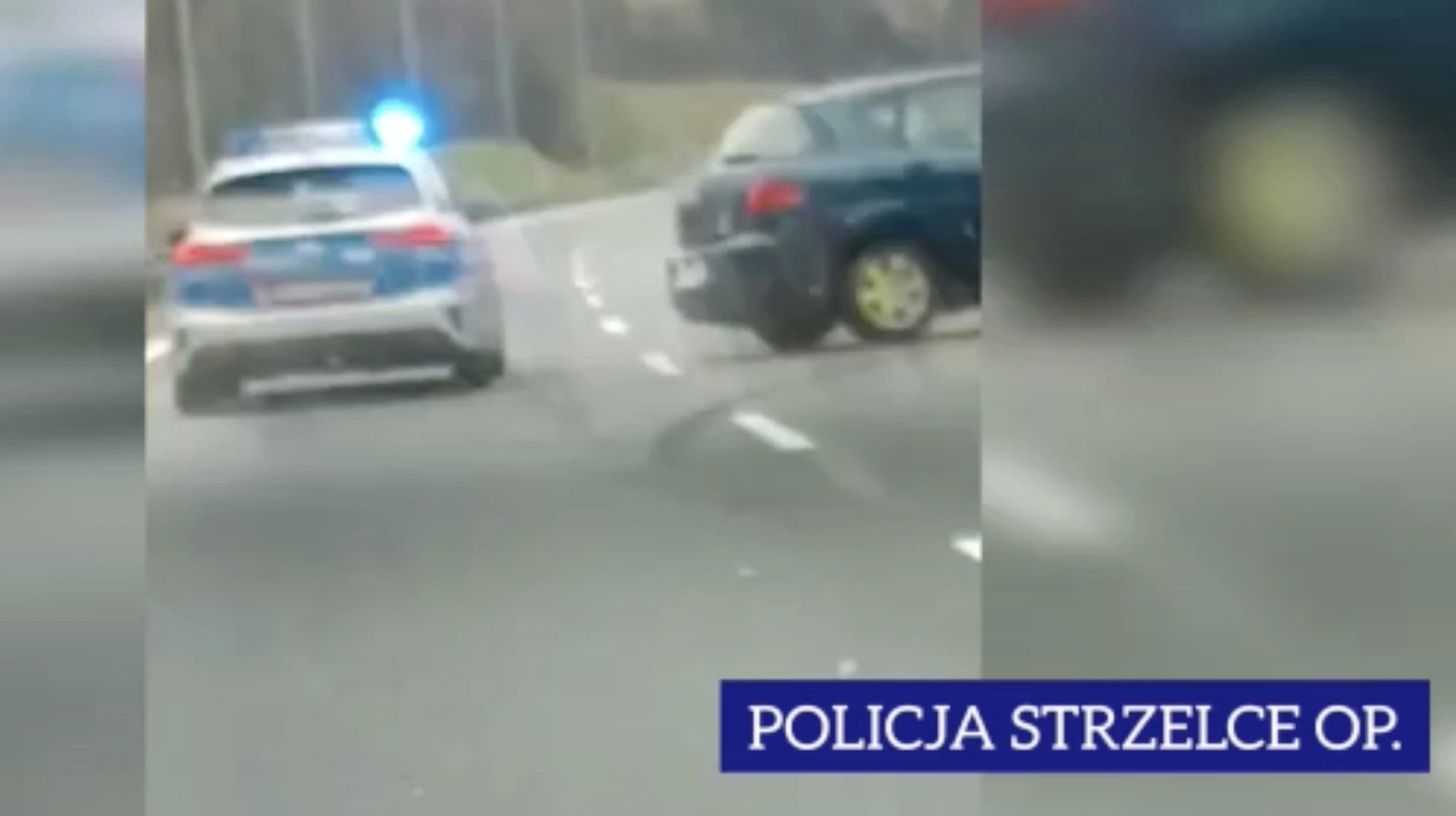 Ten 40-latek dał popis głupoty i odpowiedział na moje pytanie. Naćpany rzucił się do ucieczki na A4.