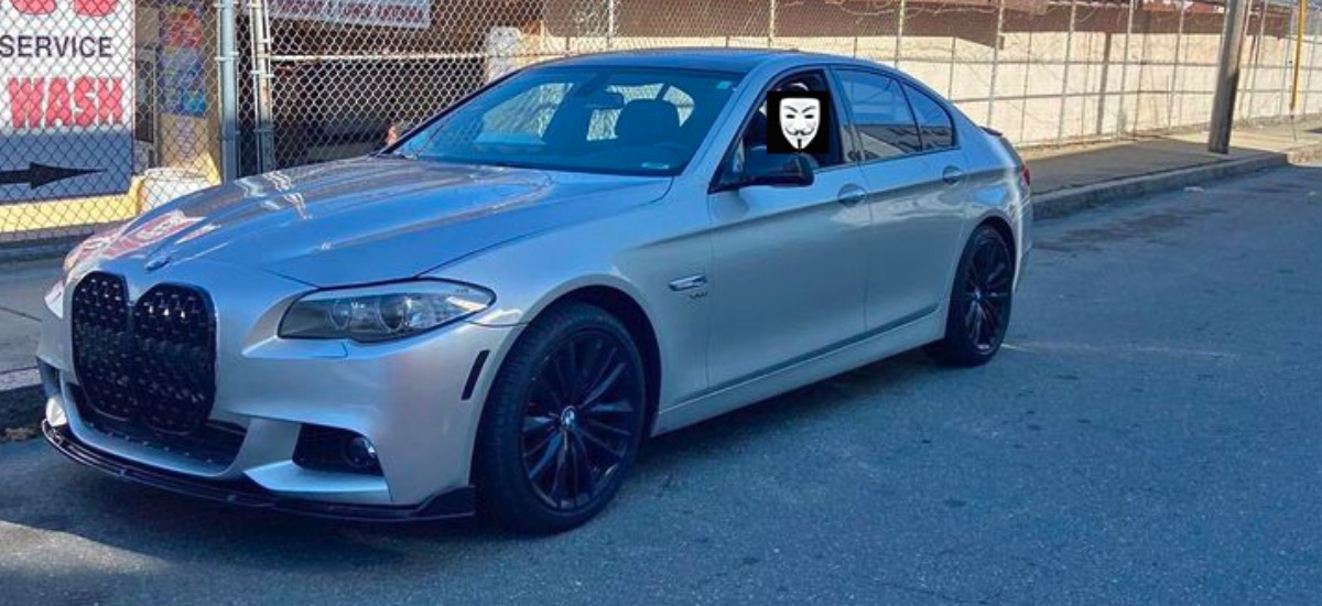 BMW serii 5 custom grill