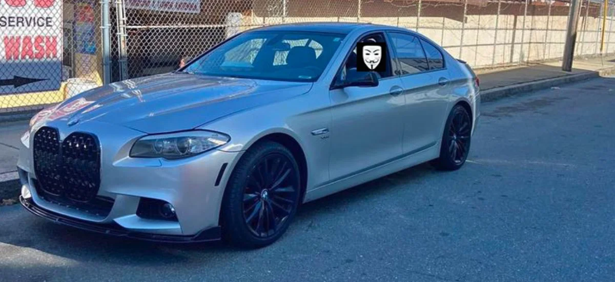 BMW serii 5 custom grill