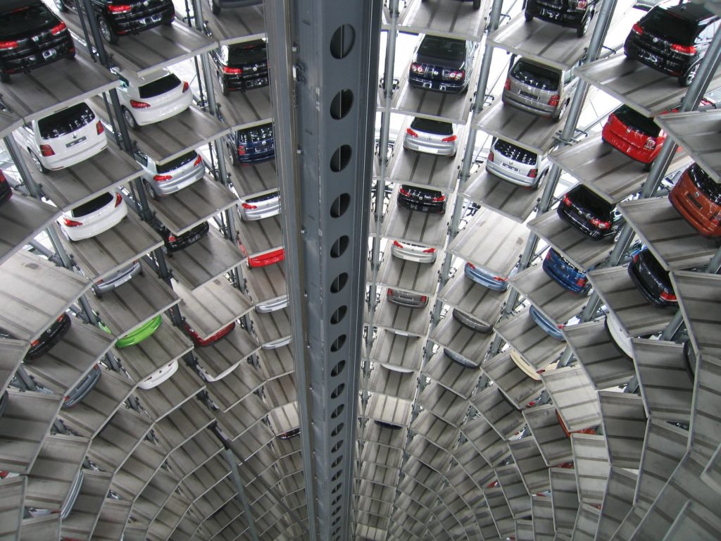 parkingi wielopoziomowe 