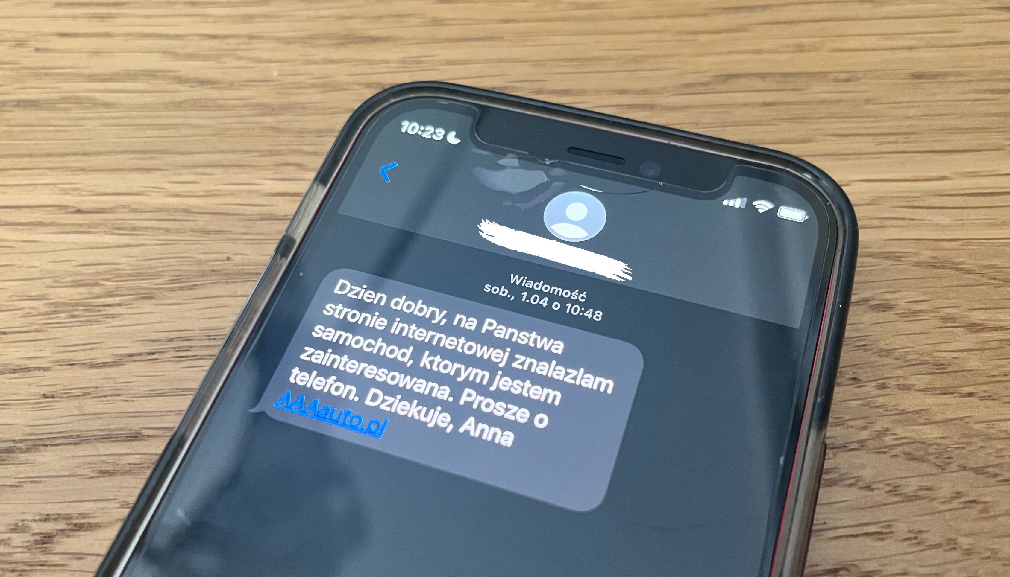 Ja tylko chciałem sprzedać samochód. Zamiast oferty dostawałem wiadomości od AAA
