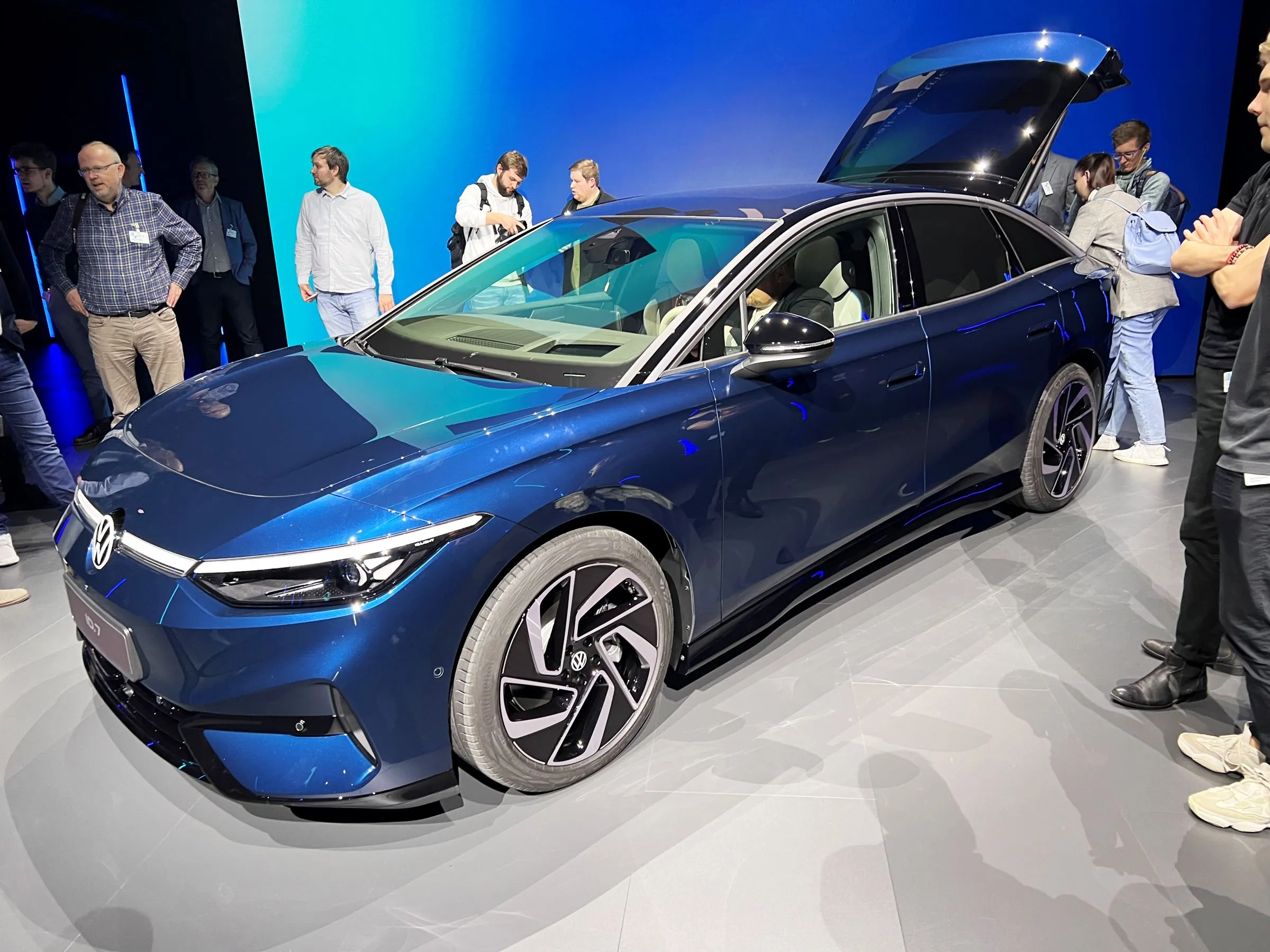 volkswagen id.7 na żywo