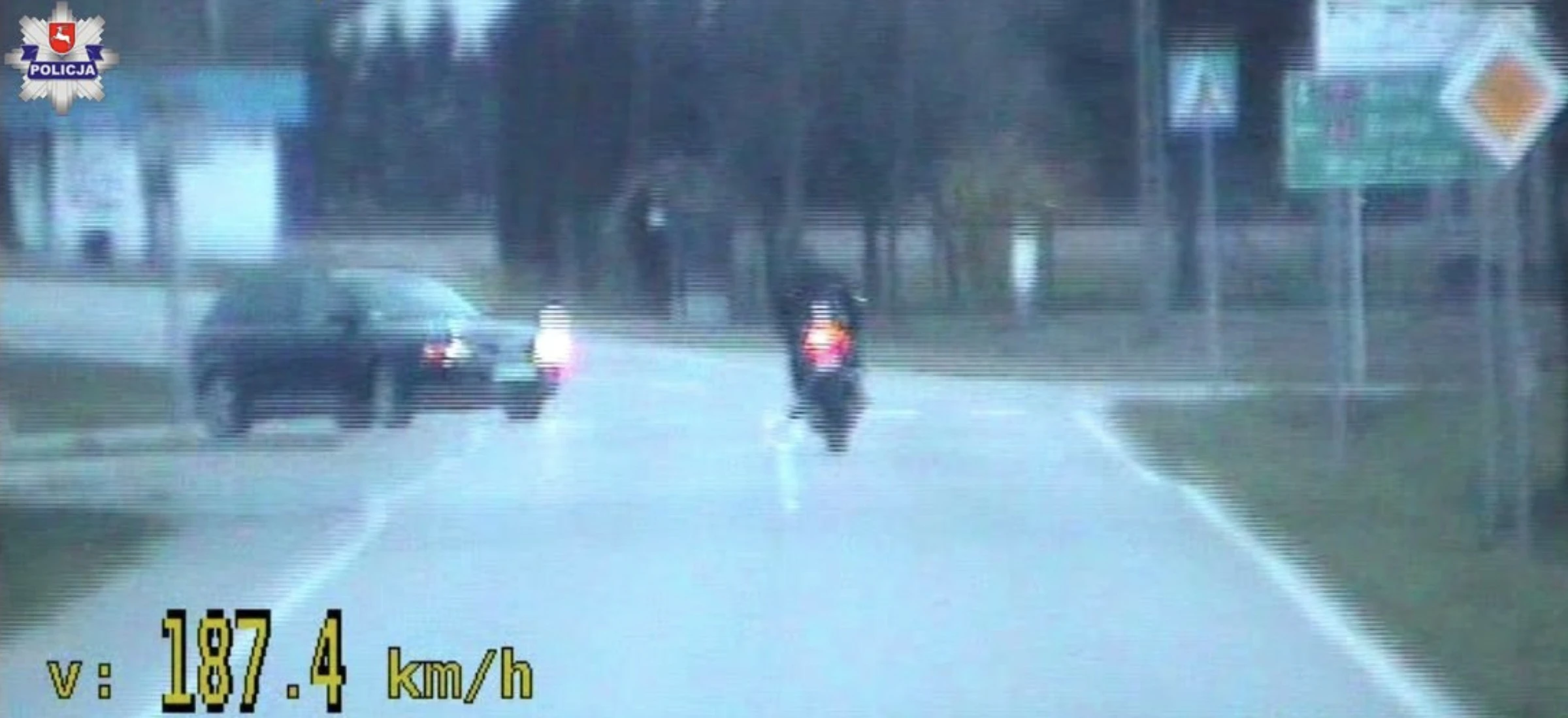 187 kmh motocyklem