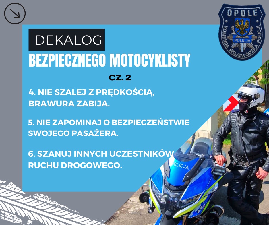 dekalog bezpiecznego motocyklisty 