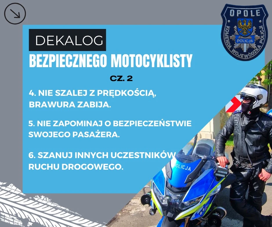 dekalog bezpiecznego motocyklisty 
