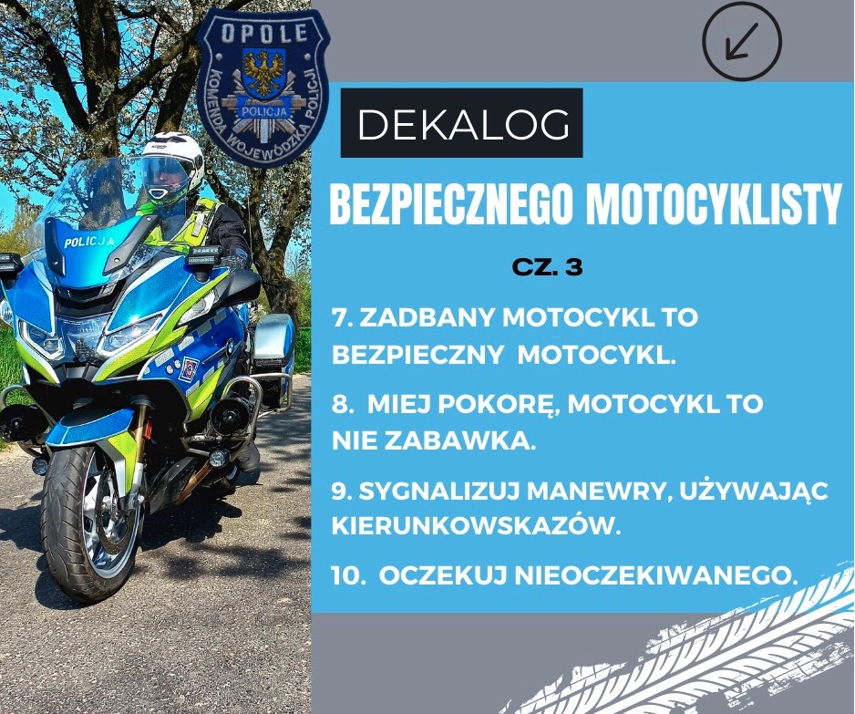 dekalog bezpiecznego motocyklisty 