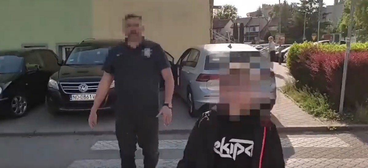 ekipa na nagrywającego