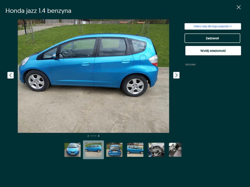 wysokie auto 