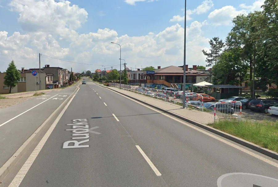 brak przejścia dla pieszych Rudzka 