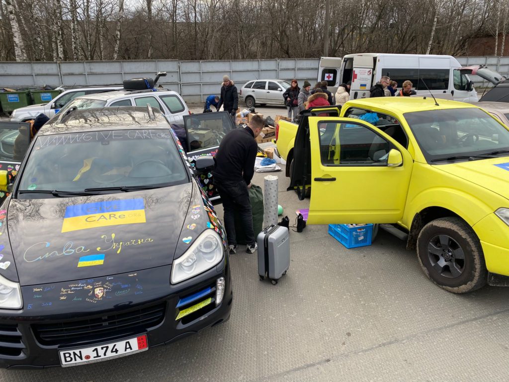 porsche cayenne wóz bojowy