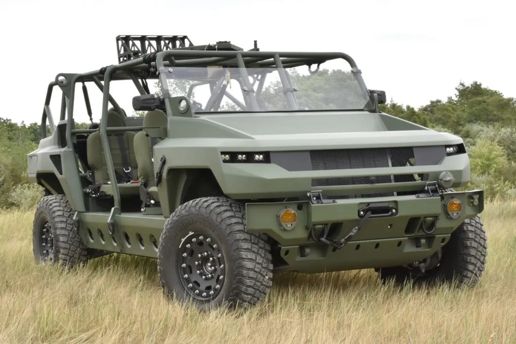 elektryczny hummer dla wojska