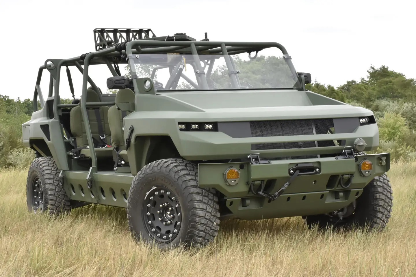 elektryczny hummer dla wojska