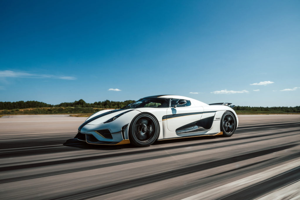 koenigsegg regera rekord przyspieszenia 
