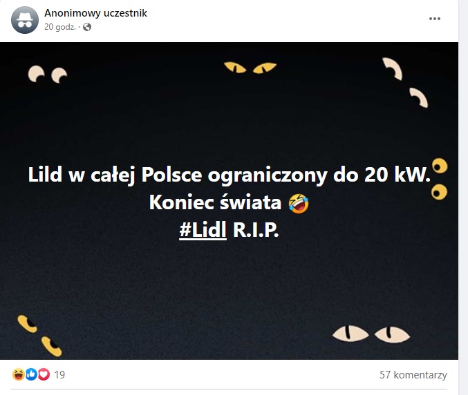 lidl ogranicza moc ładowania