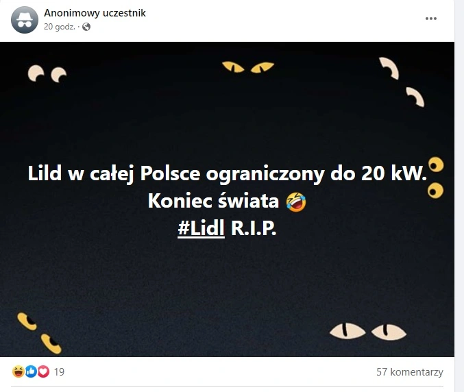 lidl ogranicza moc ładowania