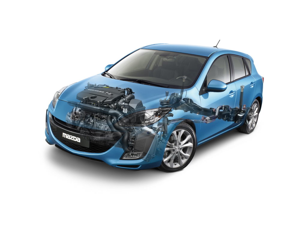 Mazda 3 BL awarie 