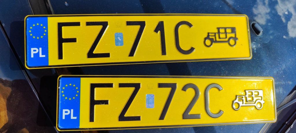 tablice rejestracyjne zielona góra 
