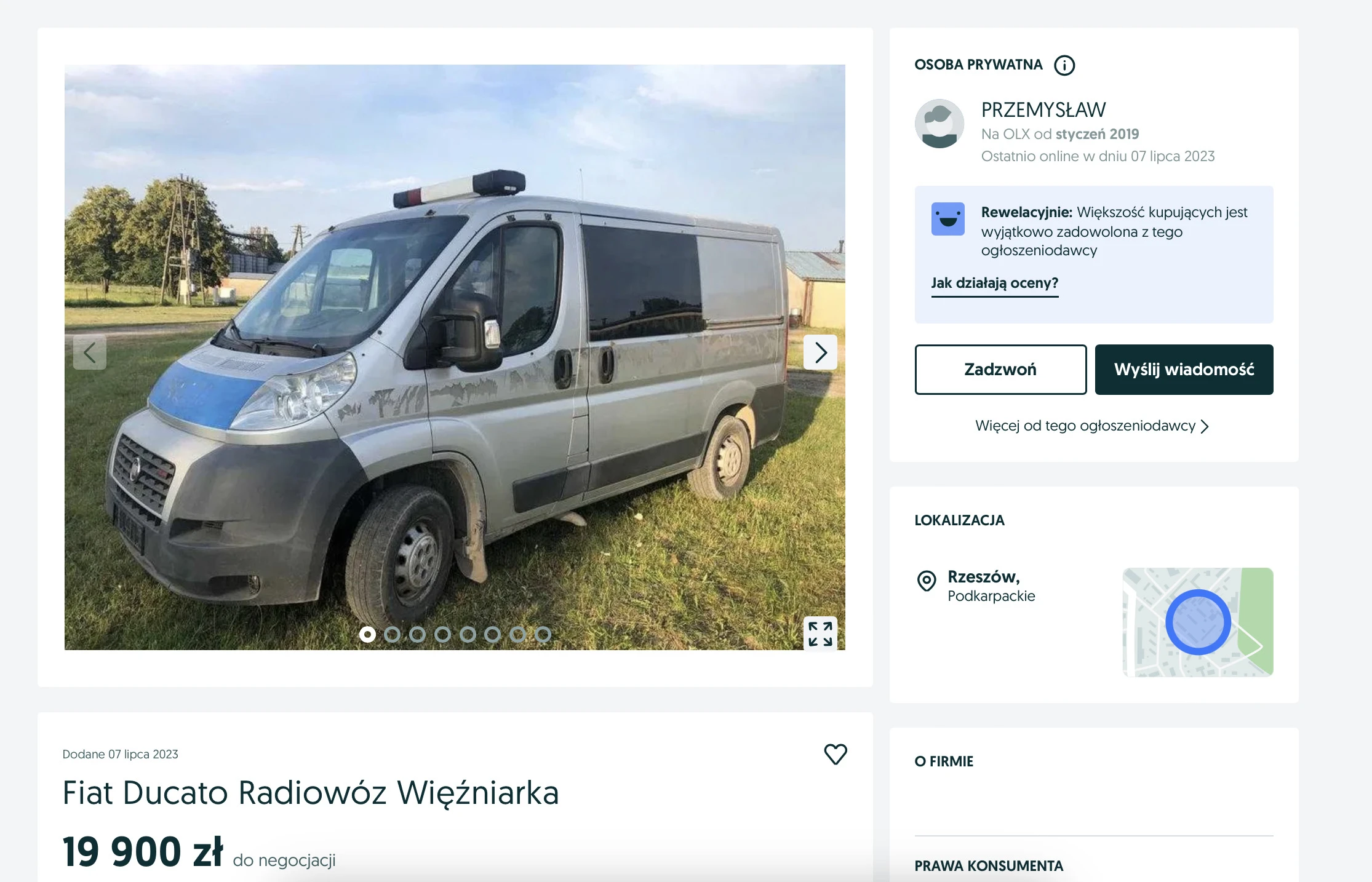 festiwalowy samochód 