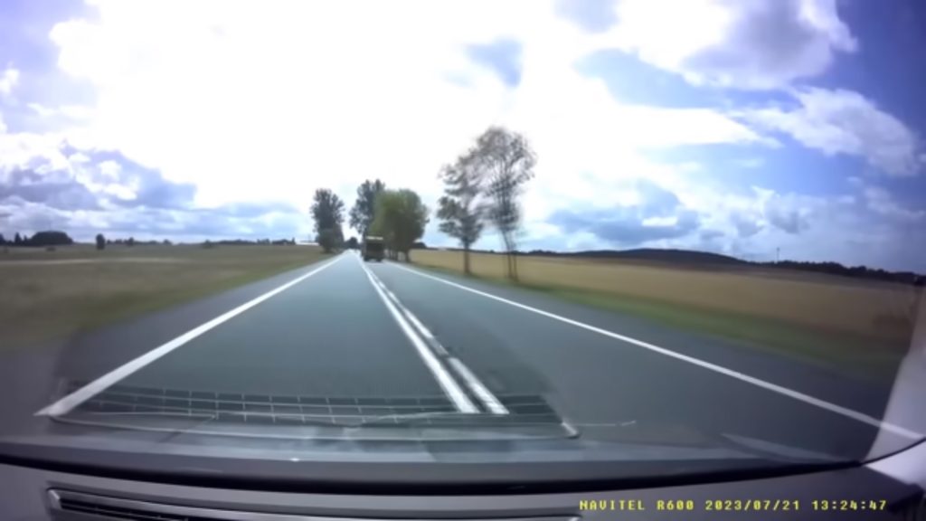 policja mandat wyprzedzanie