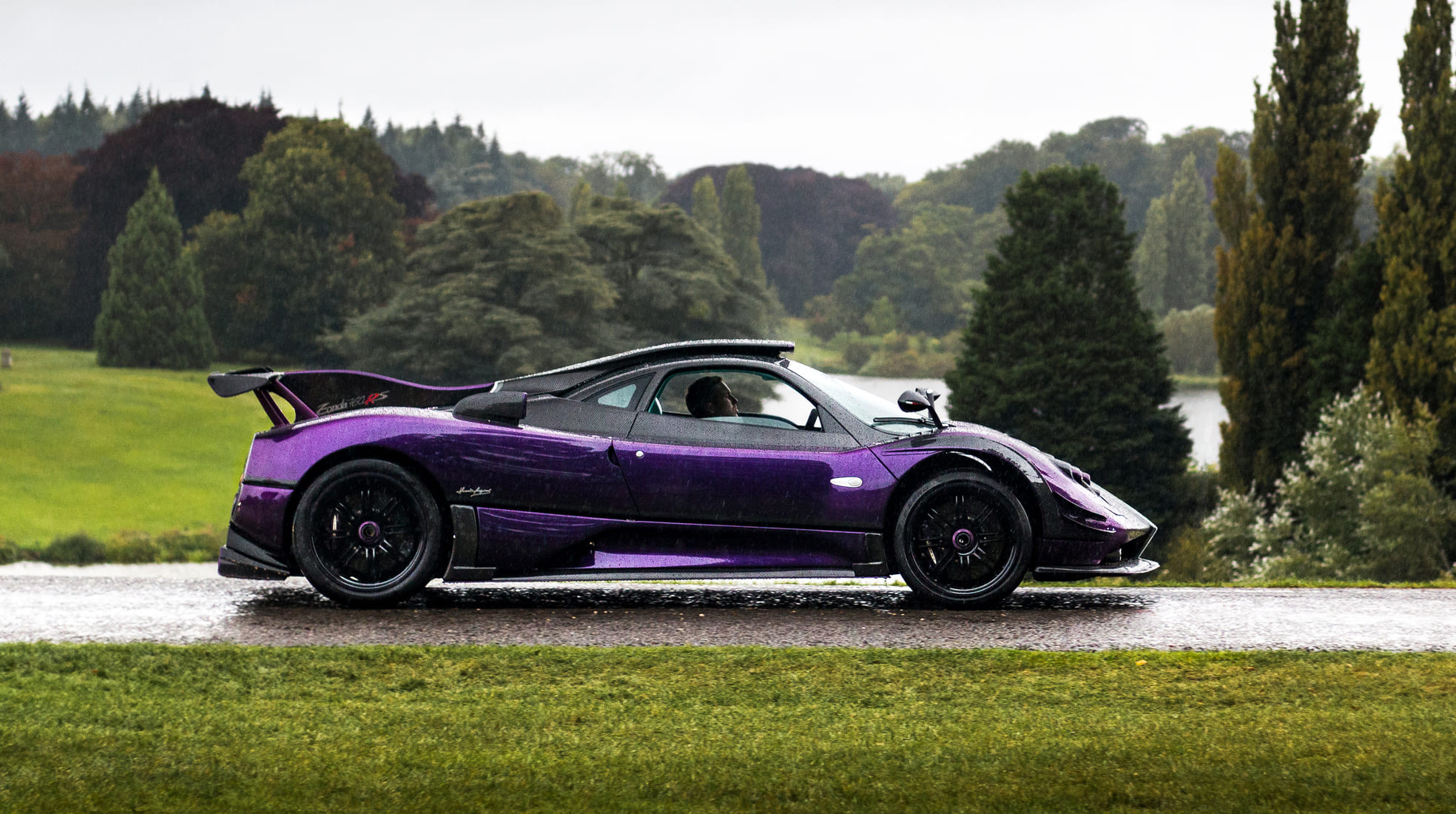 pagani zonda rozbita lewisa hamiltona
