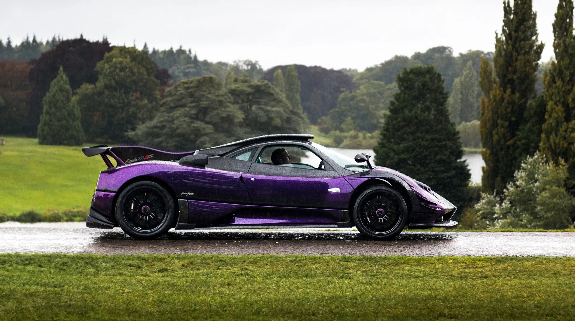 pagani zonda rozbita lewisa hamiltona
