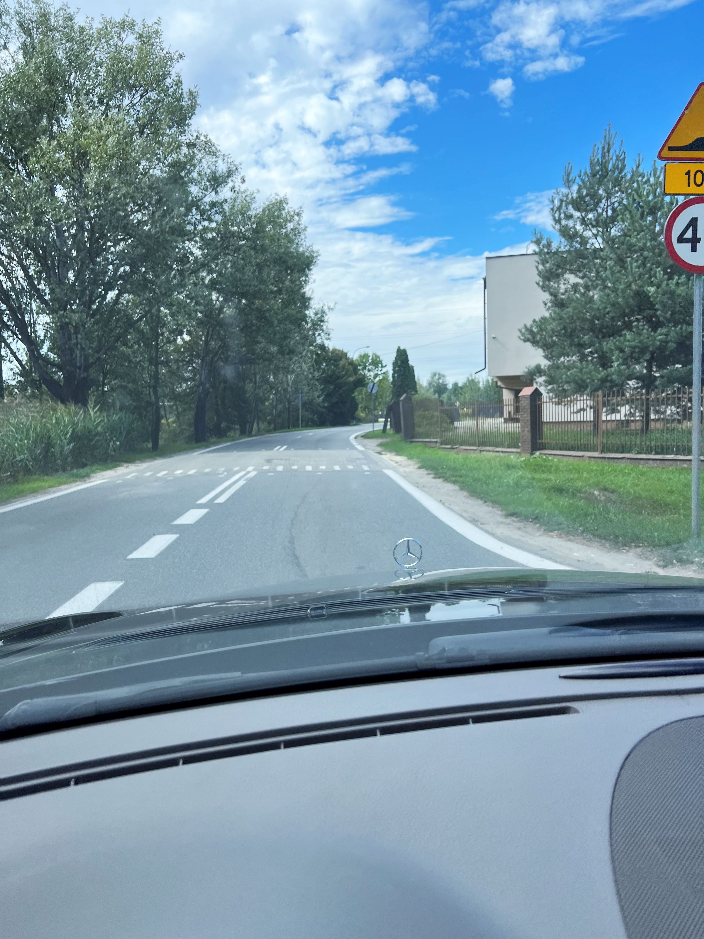 progi sinusoidalne 
