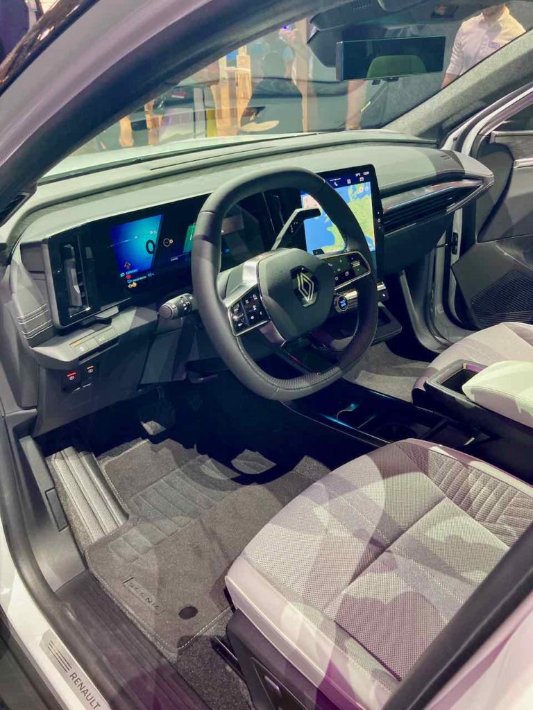 nowe Renault Scenic wnętrze 