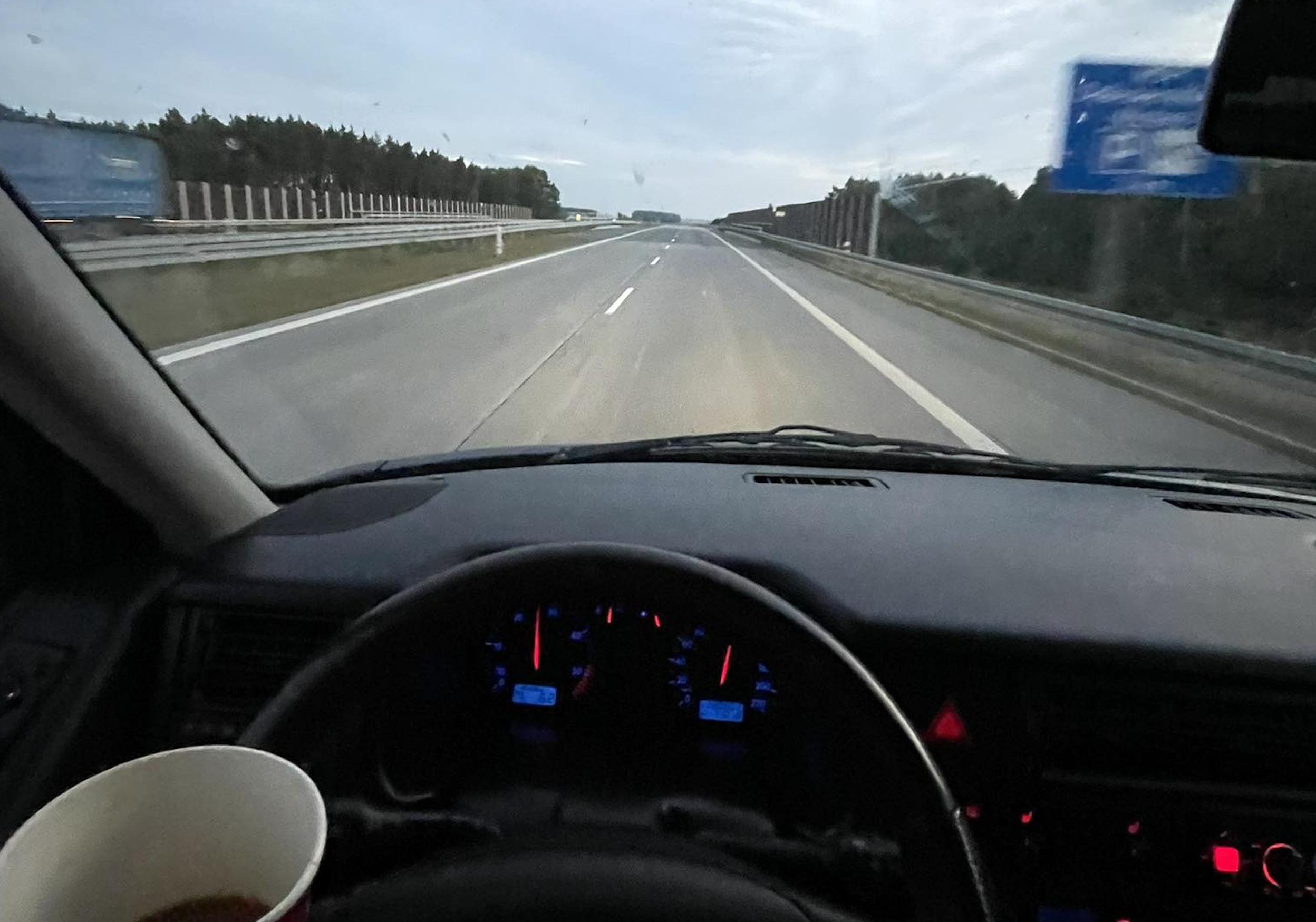 zasnąłem za kierownicą