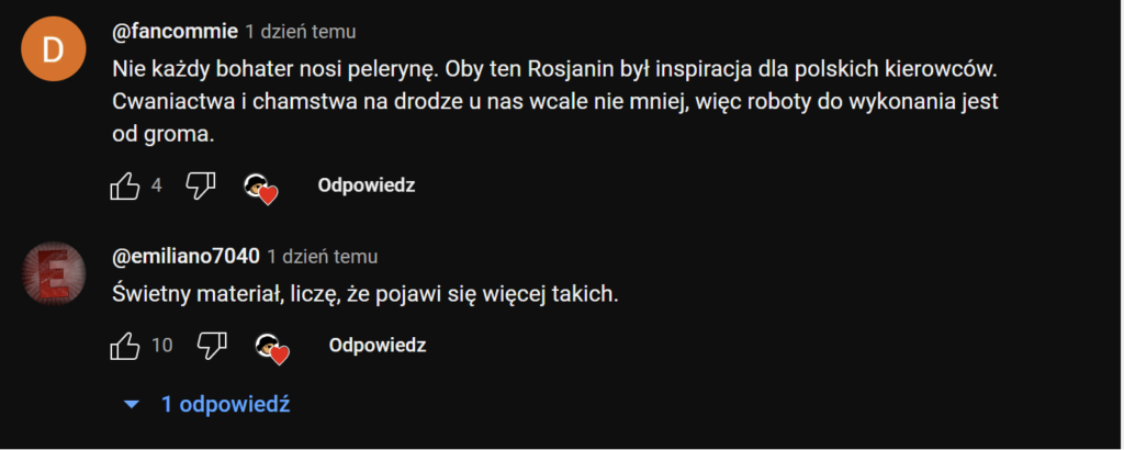szeryf drogowy blokuje skrzyżowanie 