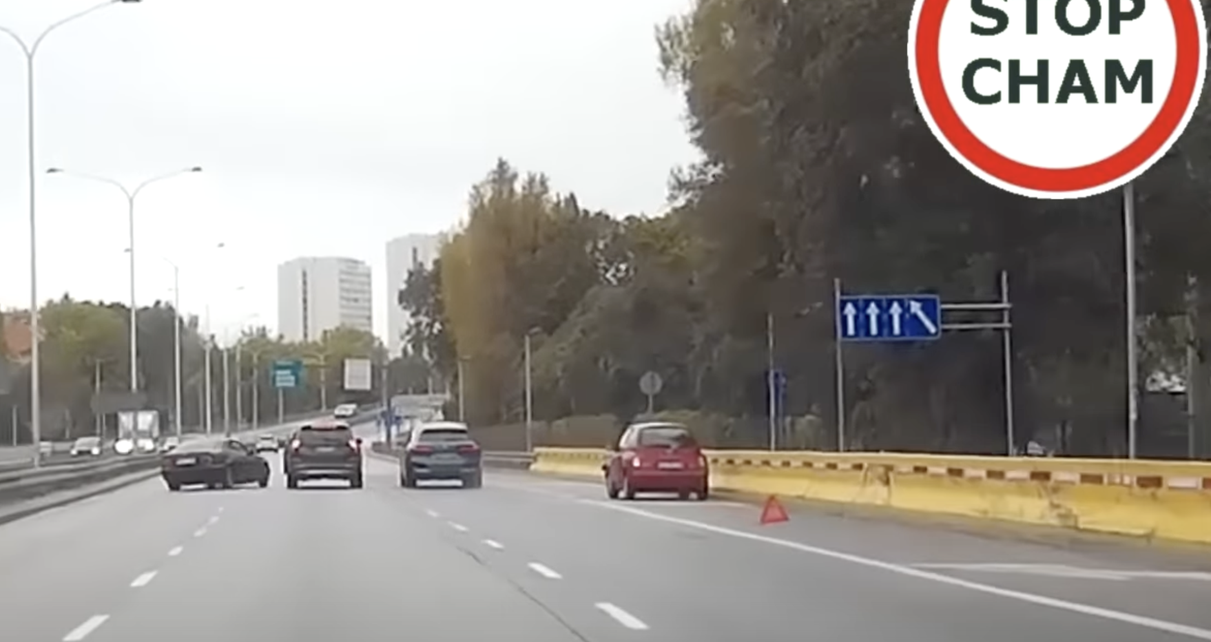wypadek z Wisłostrady