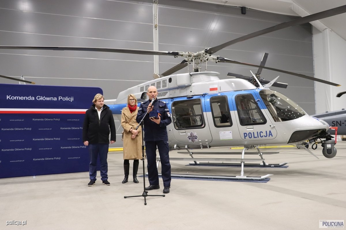 policyjne helikoptery