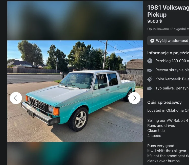 Volkswagen Caddy pickup 