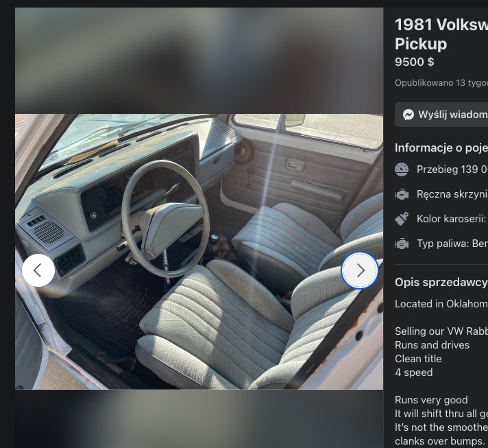Volkswagen Caddy pickup 