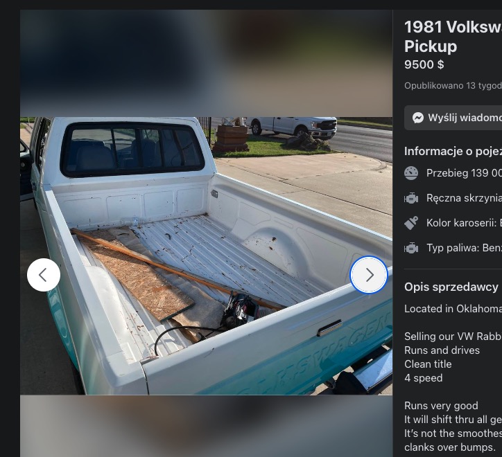 Volkswagen Caddy pickup 