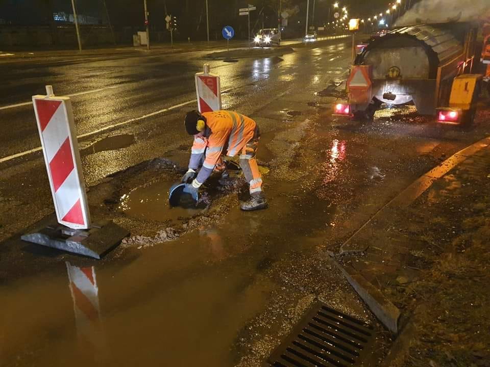 Kielce dziura 