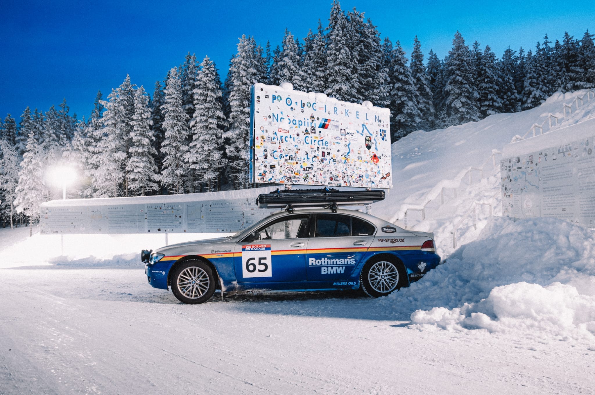 BMW 7 koło podbiegunowe