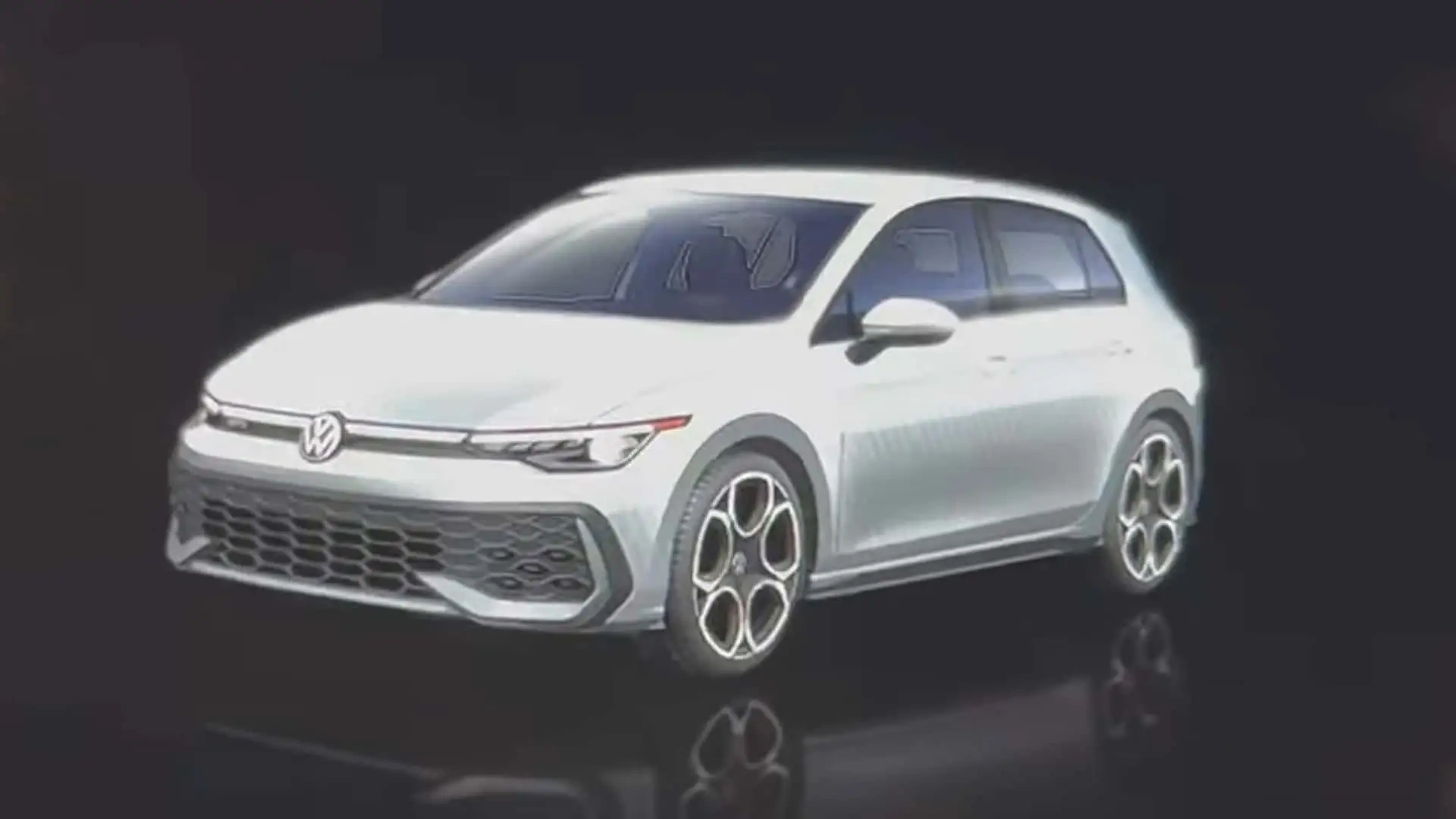 Poliftowy Golf GTI