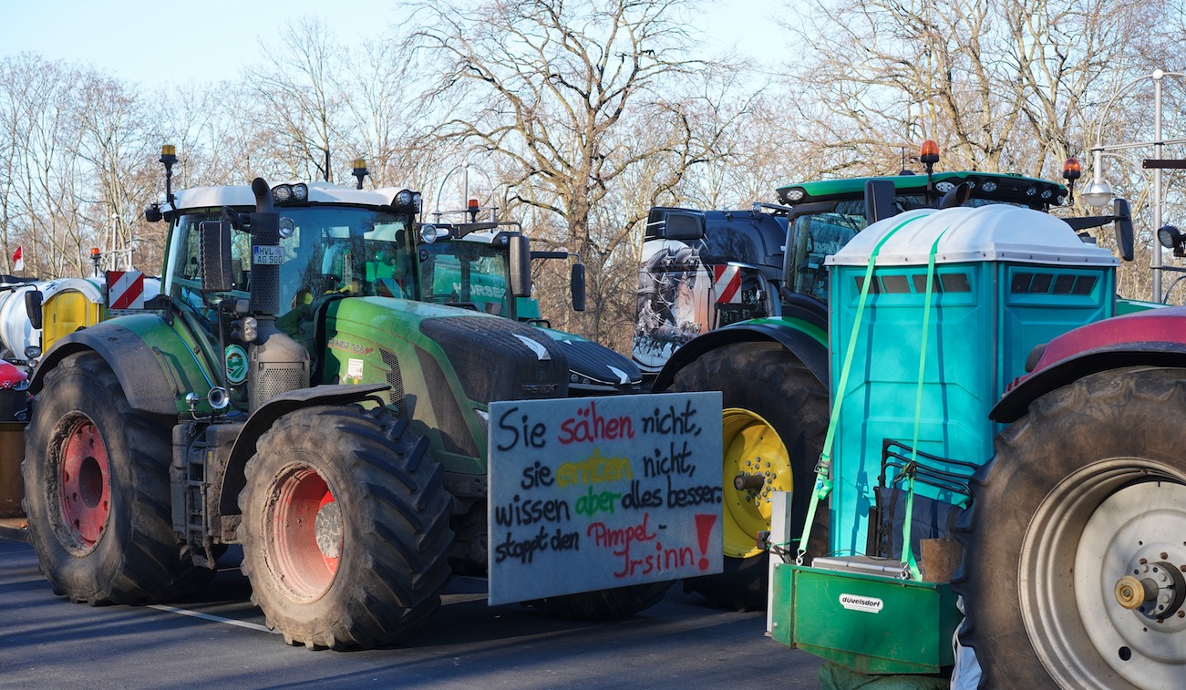 protesty rolników Niemcy