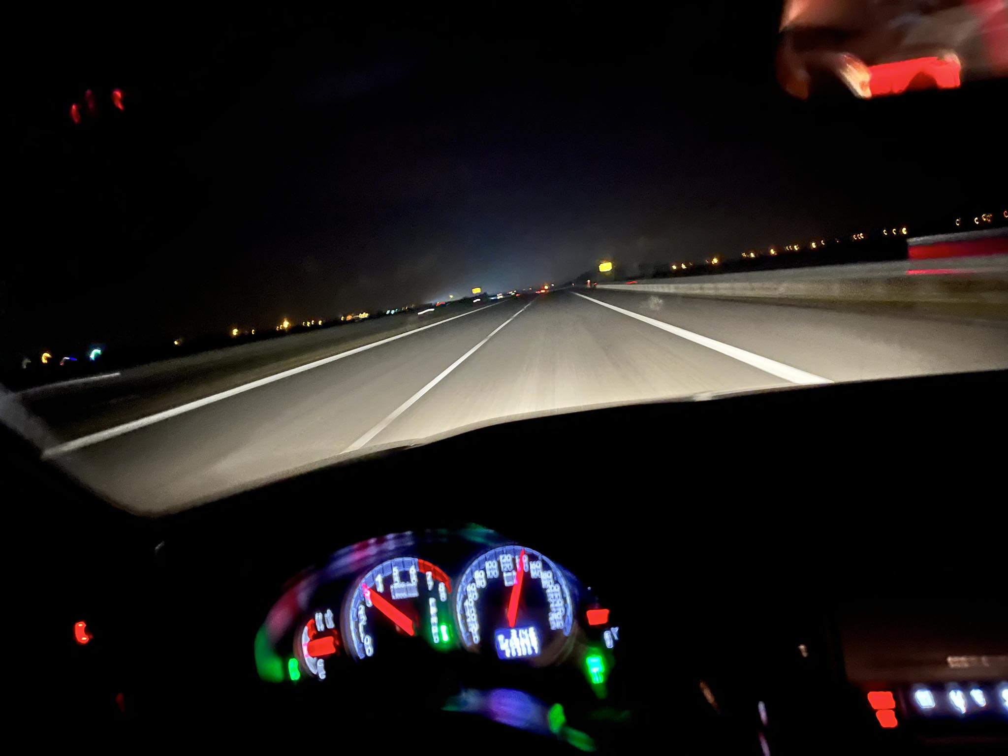 spędziłem sylwestra na autostradzie