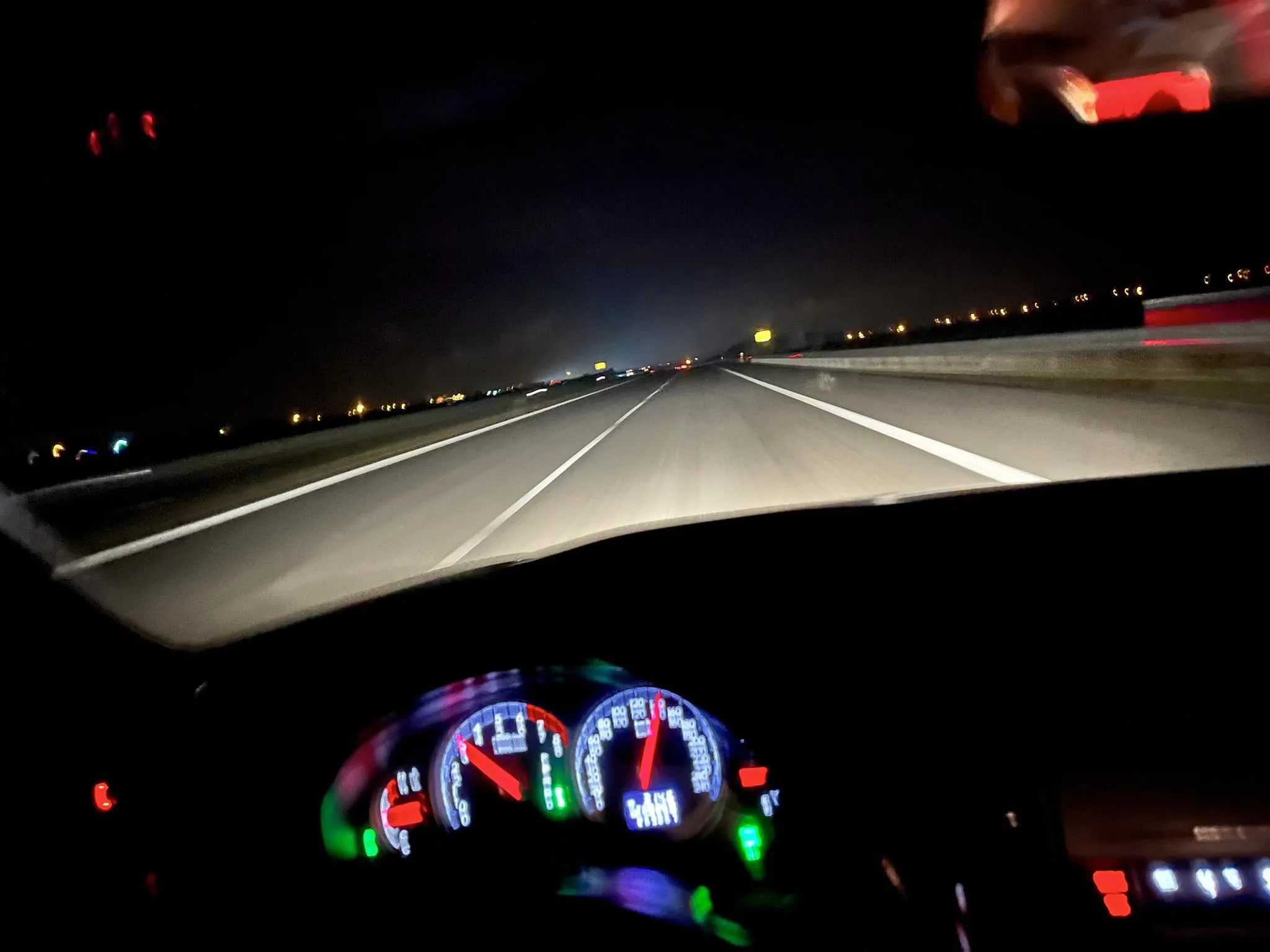 spędziłem sylwestra na autostradzie