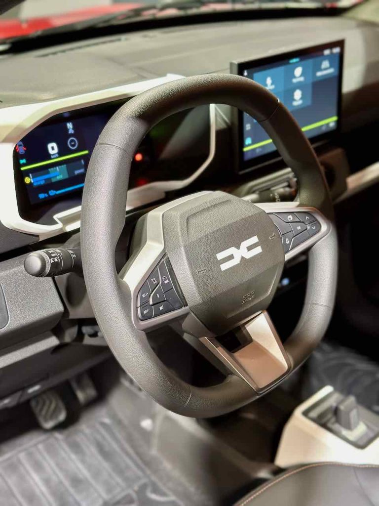 Dacia Spring 2024 kierownica 
